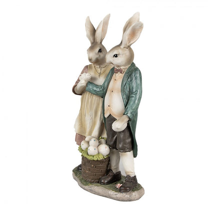 Påskdekoration Kanin 26 Cm Brun Polyresin