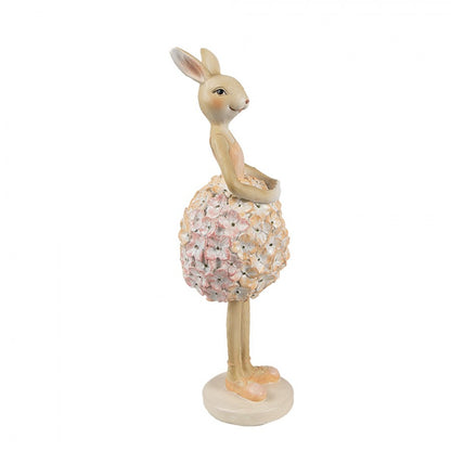 Påskdekoration Kanin 9x7x22 cm Beige
