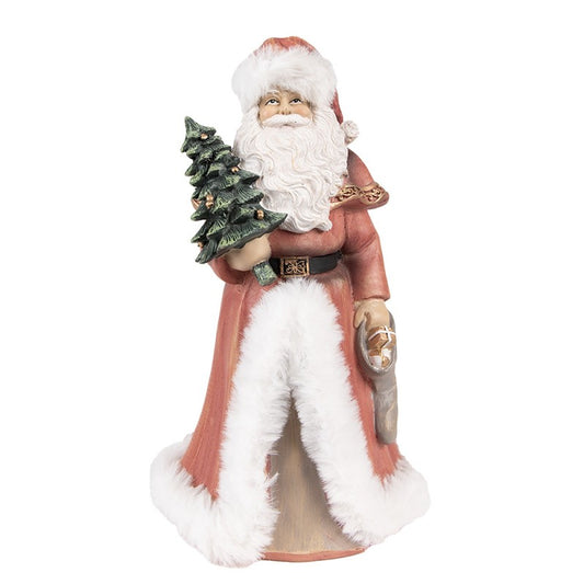 Juldekoration Inomhus Jultomte 23 cm Röd Polyresin
