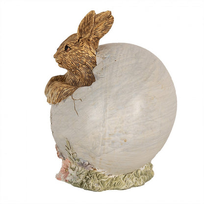 Påskdekoration Kanin 11 cm Brun Polyresin