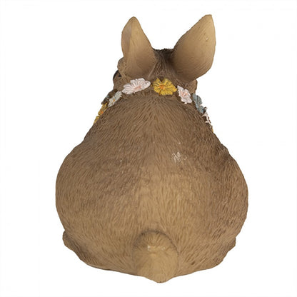 Påskdekoration Kanin 10 cm Brun