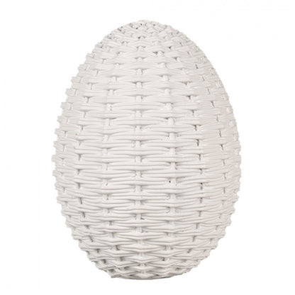 Påskdekoration Ägg 20 cm Vit
