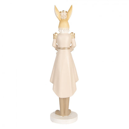Påskdekoration Kanin 47 cm Beige  Guldfärgad.