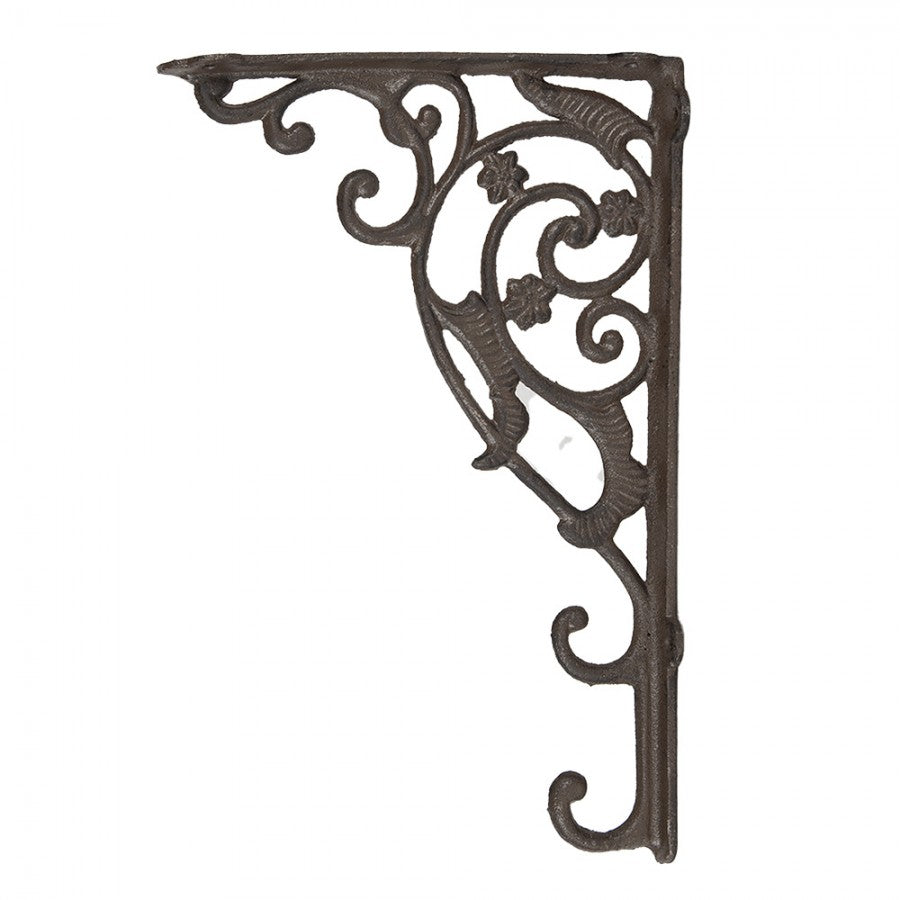 Hyllfäste Brun 4x33x21 cm 2-pack