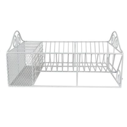 Redskapställ Kök Diskställ 40x27x18 Cm Vit järn