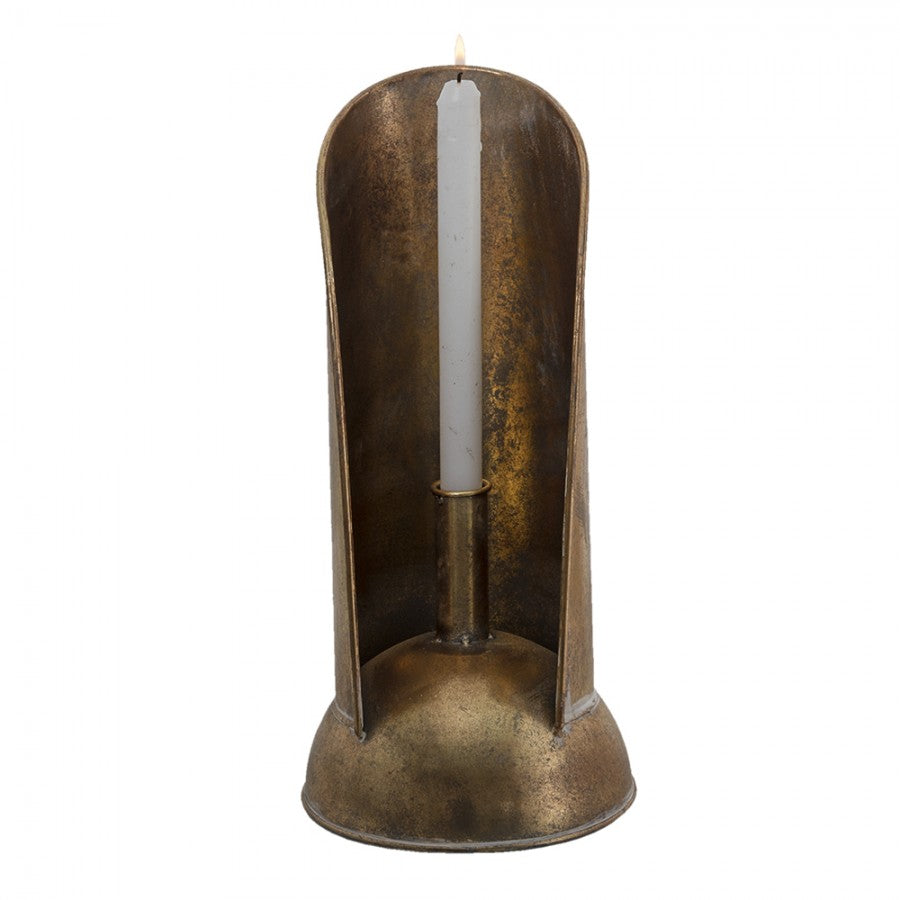 Ljusstake Koppar Ø 16x35 cm
