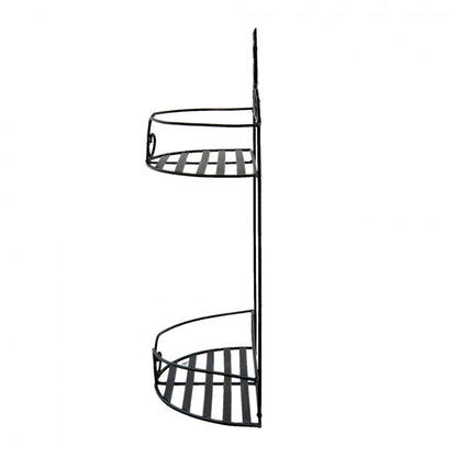 Vägghylla Svart 33x16x53 cm