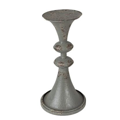 Ljusstake 26 Cm Ljusstake i grå