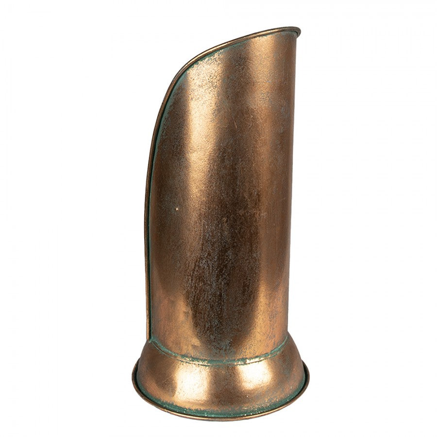 Ljusstake 35 Cm Kopparfärgad metall