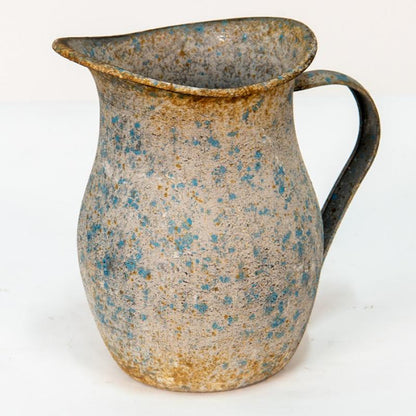 Dekorativ Kanna 20x14x19 Cm Blå metall