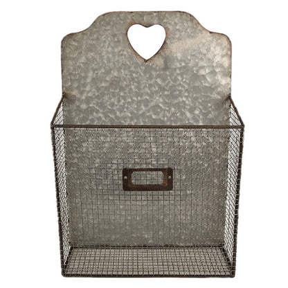 Tidskriftsställ Tidskriftshållare 25x10x38 Cm Grått järn rektangel