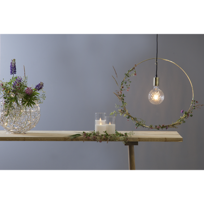 LED Ljus LED Blockljus M-Twinkle Transparent 7,5x12,5