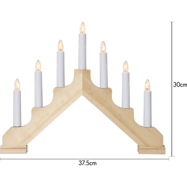 Belysning Jul Adventsljusstake LED Ada