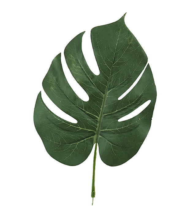 Konstgjord växt Monstera blad 28 cm