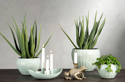 Ljusstake Groda G.Brun 17x18x11cm HH