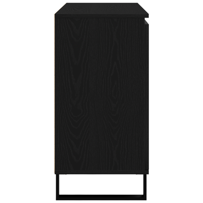 Skänk Svart Ek med låda 101.5 x 35 x 70 cm