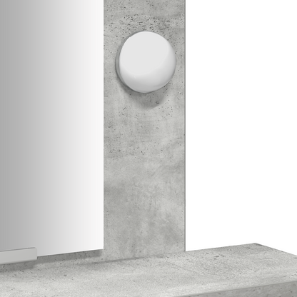 Sminkbord Smyckebord med låda Grå 50 x 41 x 140 cm