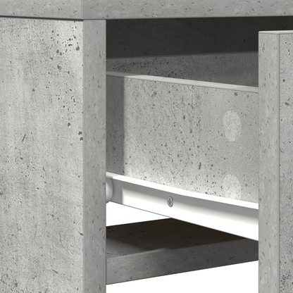 Sminkbord Smyckebord med låda Grå 50 x 41 x 140 cm