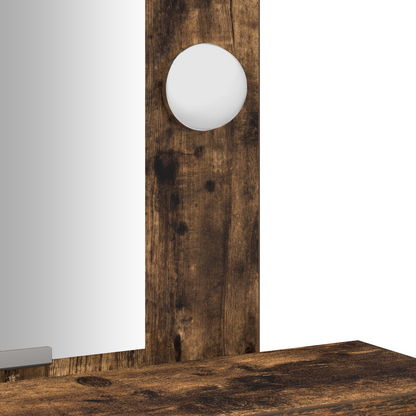 Sminkbord Smyckebord med låda Brun 50 x 41 x 140 cm