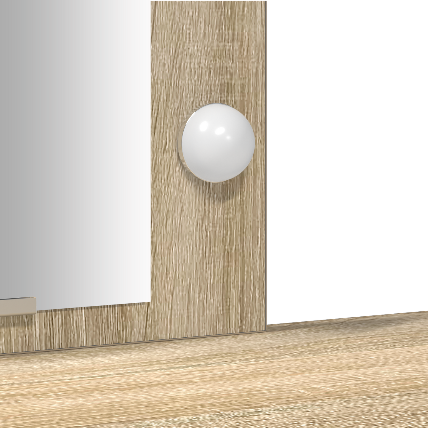 Sminkbord Smyckebord med lagring Brun 102 x 33 x 135 cm