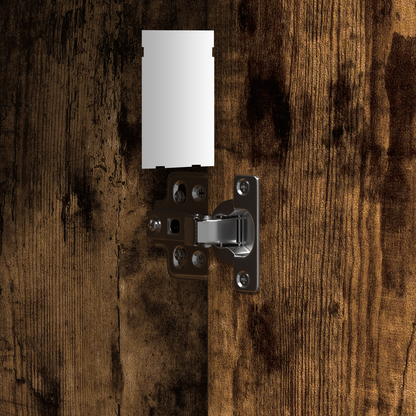 Sminkbord Smyckebord med lagring Brun 102 x 33 x 135 cm