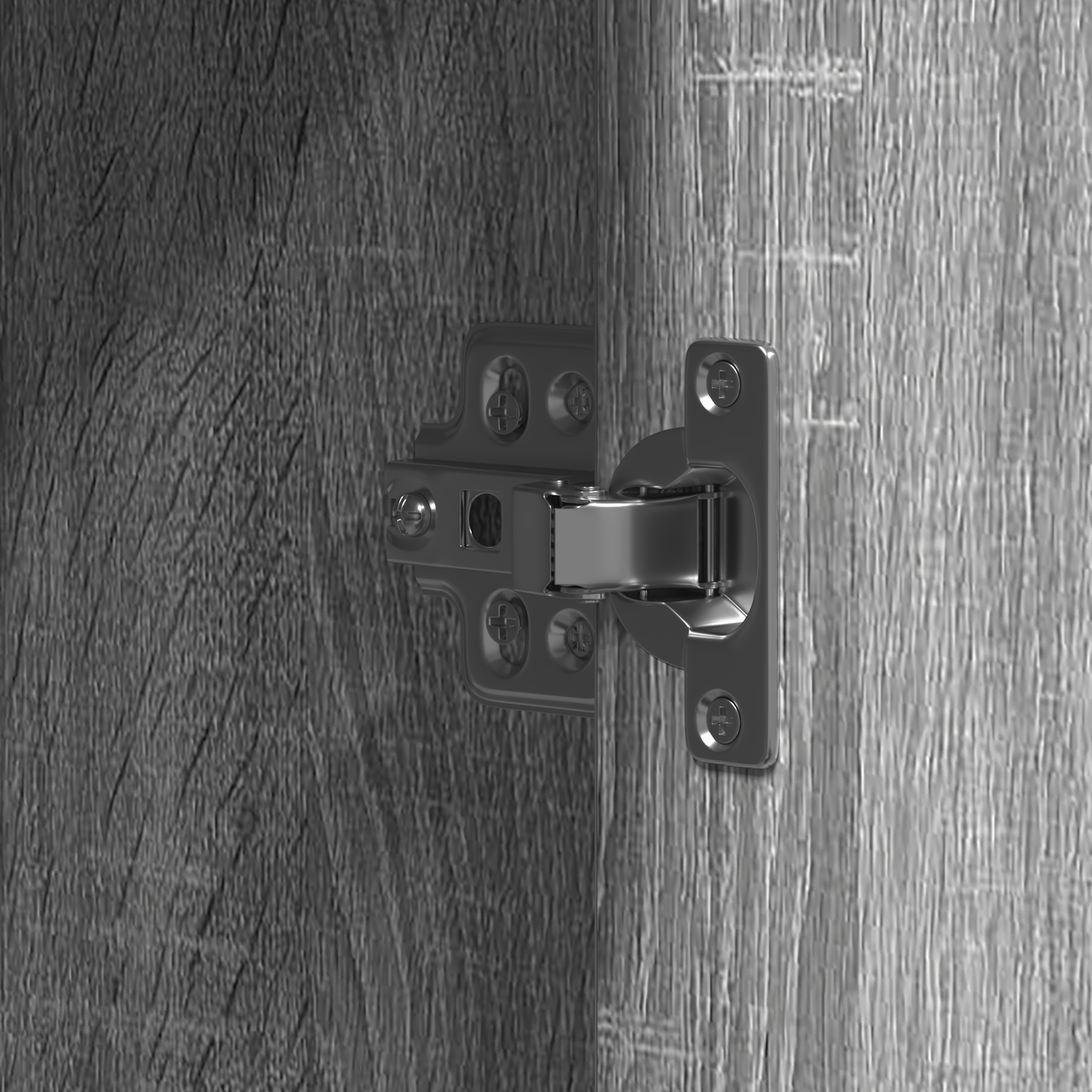 Sminkbord Smyckebord med lagring Grå 102 x 33 x 135 cm