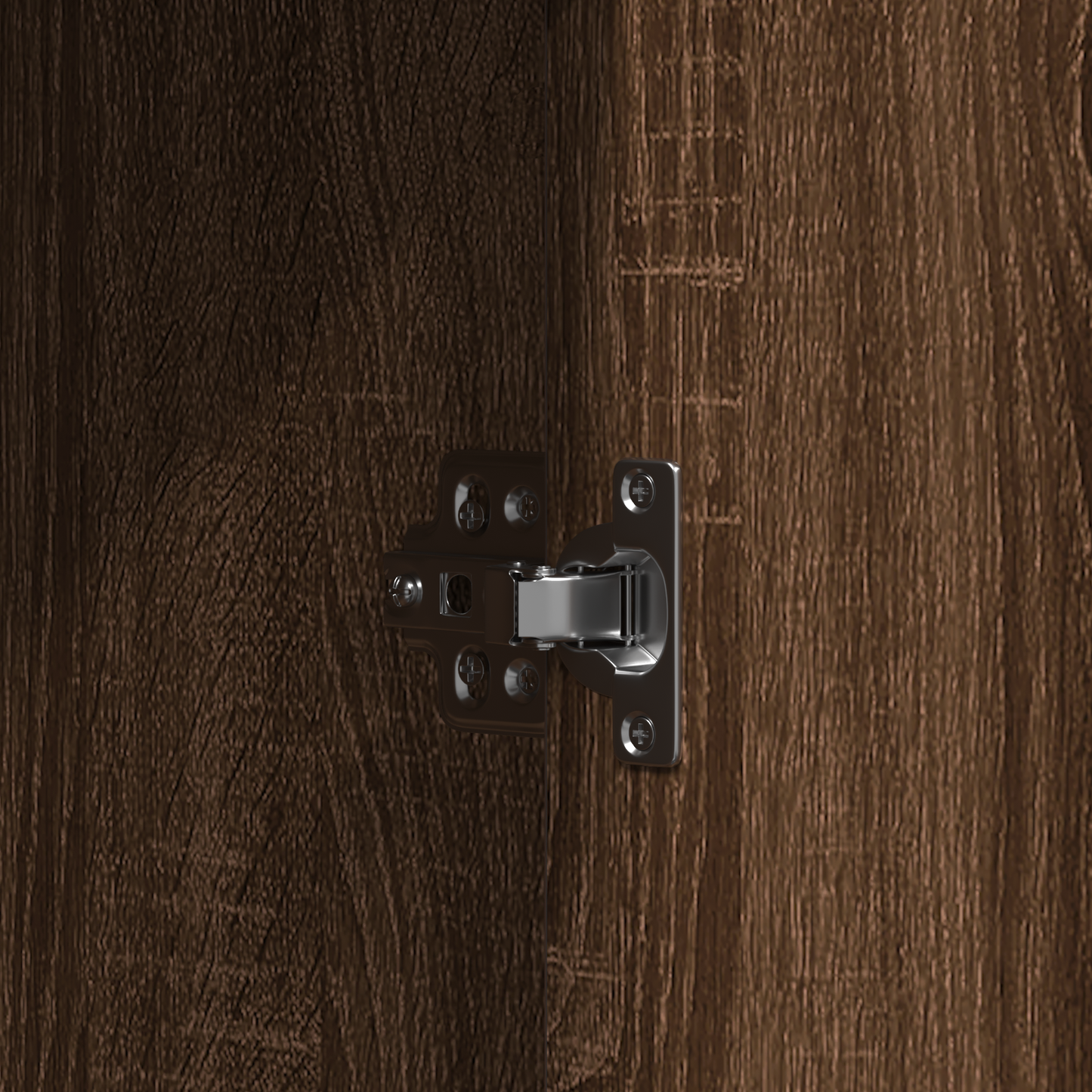 Sminkbord Smyckebord med lagring Brun 102 x 33 x 135 cm