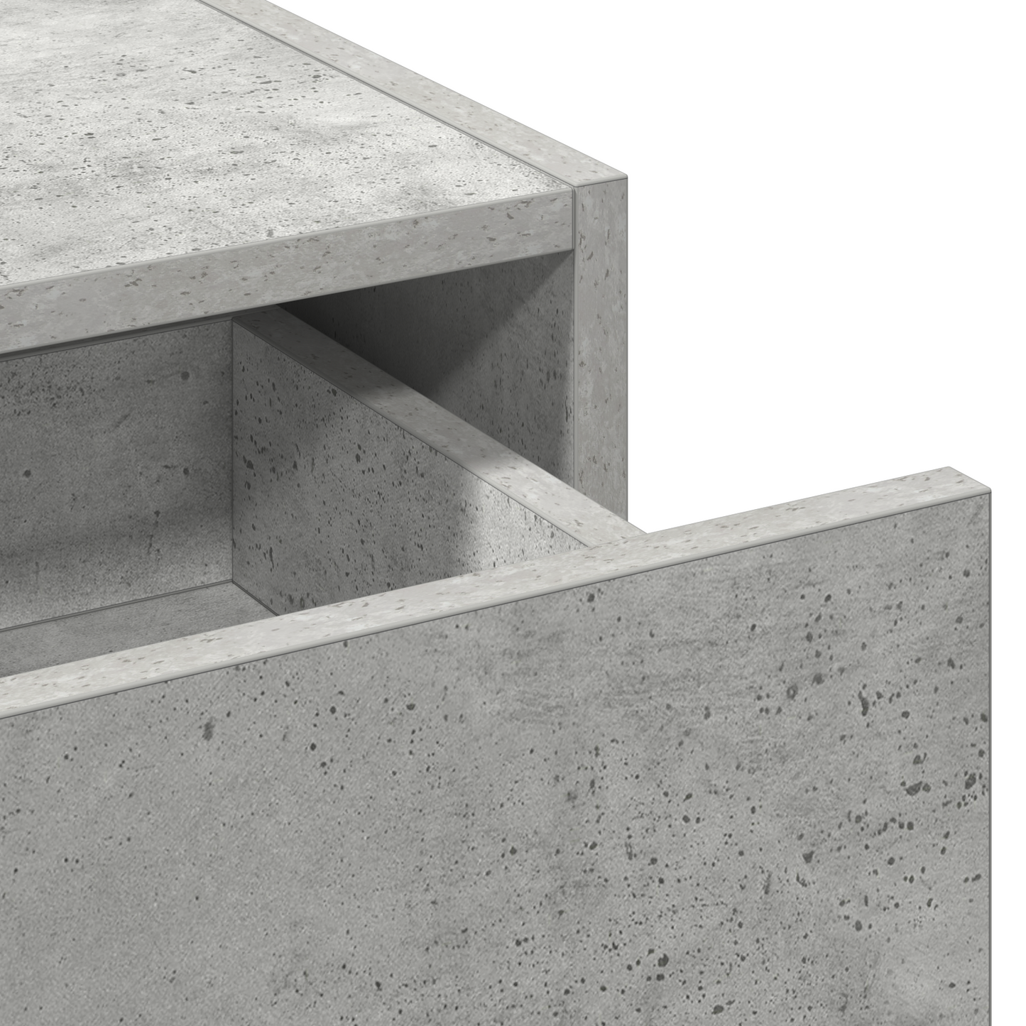 Sminkbord Smyckebord med låda Grå 60 x 40 x 70 cm