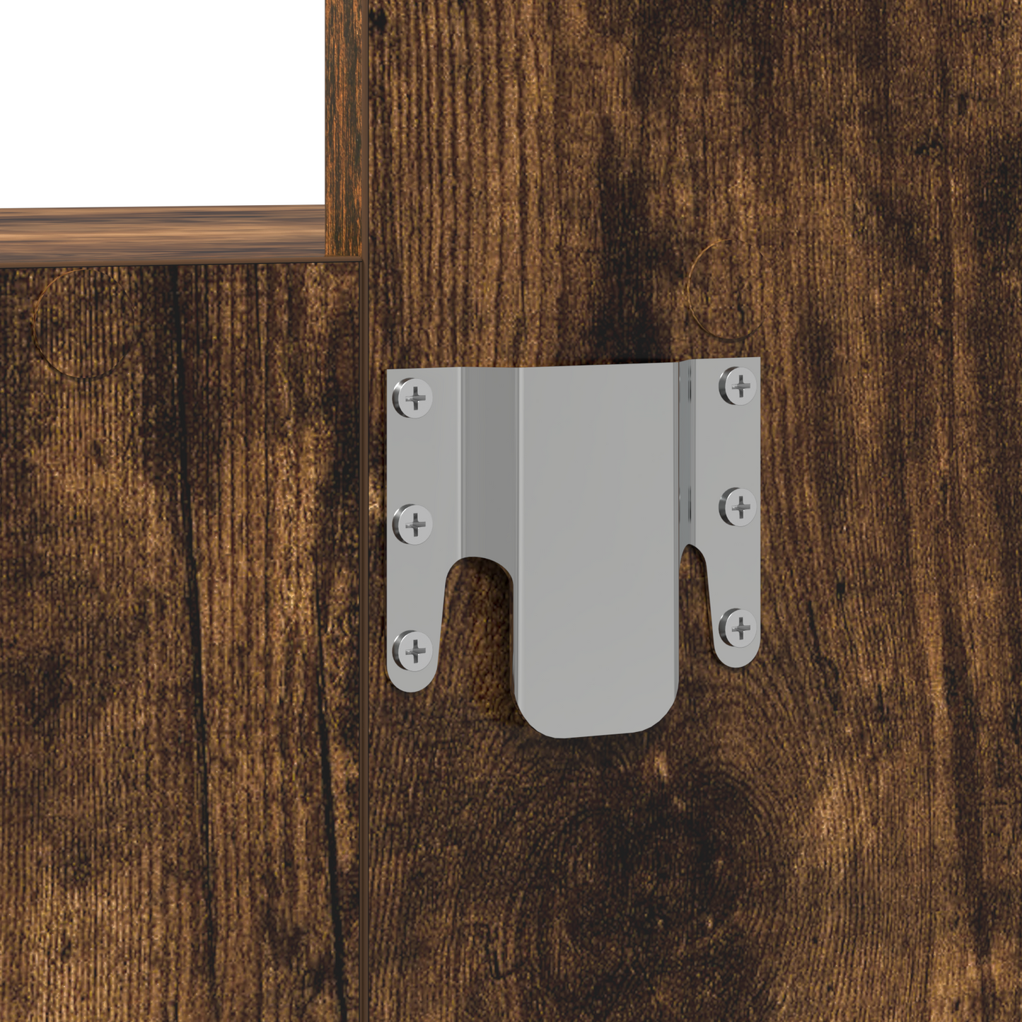 Sminkbord Smyckebord med låda Brun 60 x 40 x 70 cm