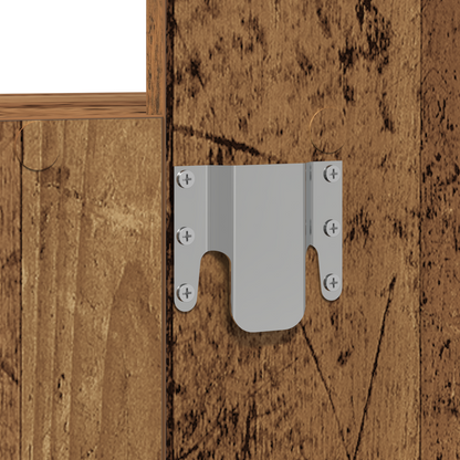 Sminkbord Smyckebord med låda Brun 60 x 40 x 70 cm