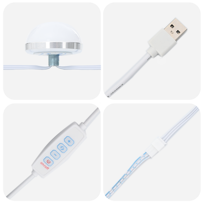 Sminkbord Smyckebord med låda Vit 83 x 40 x 70 cm