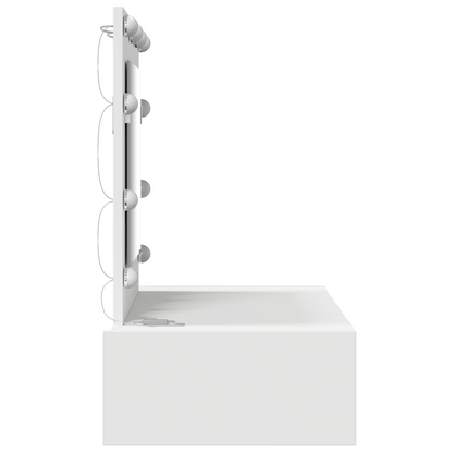 Sminkbord Smyckebord med låda Vit 83 x 40 x 70 cm