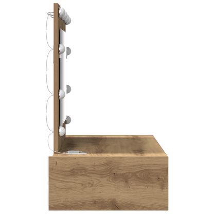 Sminkbord Smyckebord med låda Brun 83 x 40 x 70 cm