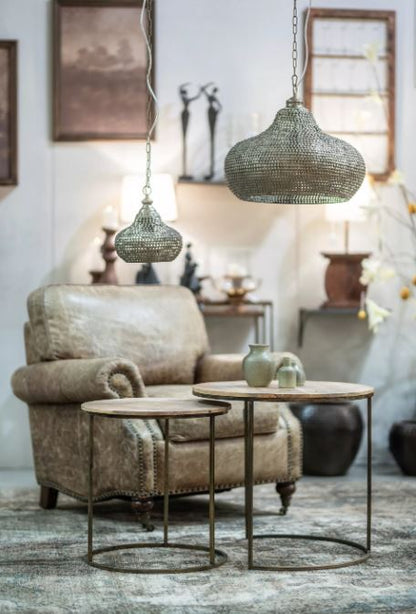 Taklampa Alina Antik Mässing 45x40cm