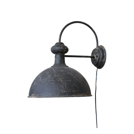 1 Chic Antique Lampa fr vgg H42/L34/44 cm antiksvart