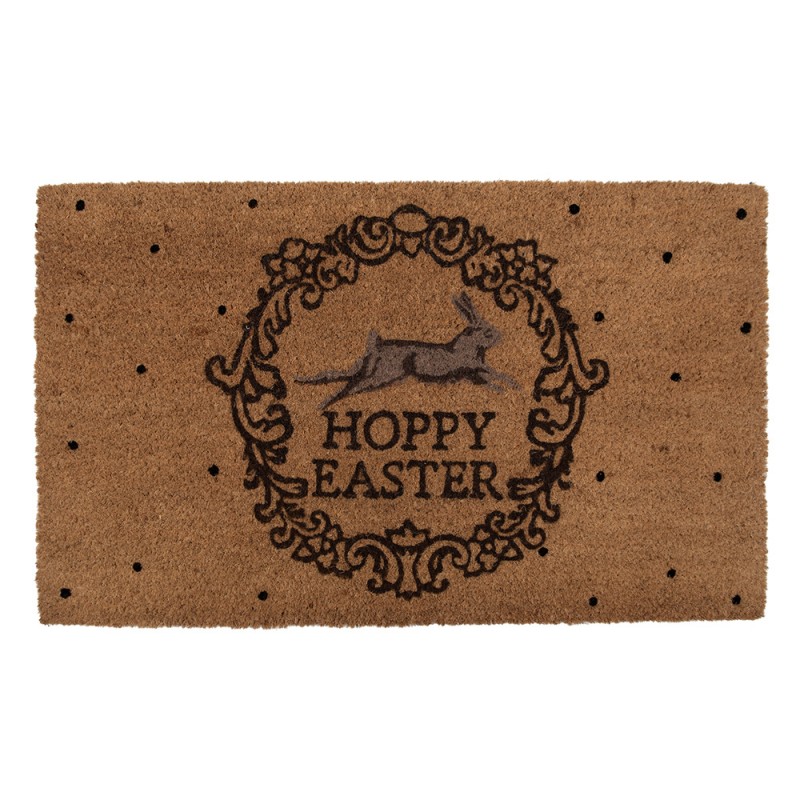 1 Clayre Eef Drrmatta Hoppy Easter Brun Svart 75x45x1 cm